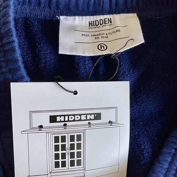 Hidden NY Navy Blue Sweatpants - Picture 5 of 5